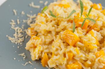 Risotto gorgonzola e zucca