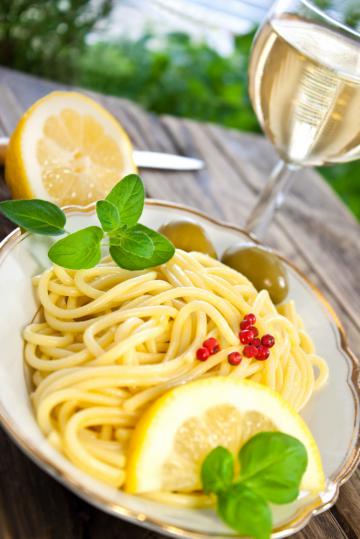 Spaghetti al limone