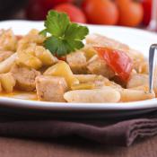 Cavatelli con spada e melanzane