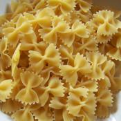 Farfalle al prosciutto