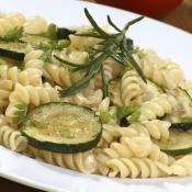 Fusilli con zucchine