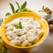 Gnocchi al gorgonzola e noci