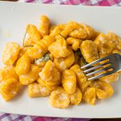 Gnocchi di zucca e patate