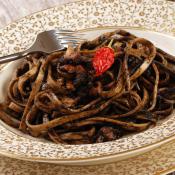 Linguine al nero di seppia