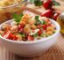 Farfalle con gamberetti e piselli