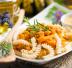 Fusilli al ragù di zucca e timo