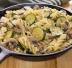 Fusilli con funghi e zucchine