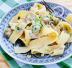 Pappardelle al ragù bianco di funghi