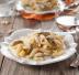 Pasta con carciofi e mandorle
