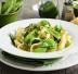 Pasta con zucchine e taccole