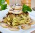 Pasta funghi e salsiccia
