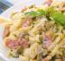 Pasta salsiccia e funghi