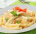 Penne con pollo e crema di formaggio