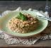 Risotto con porcini e menta