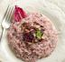 Risotto con radicchio e gorgonzola