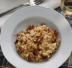 Risotto con salsiccia