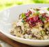 Risotto radicchio e funghi