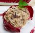 Risotto radicchio e noci