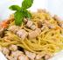 Spaghetti con pesce spada