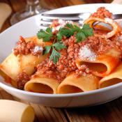 Paccheri al ragù
