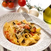 Pappardelle al sugo di verdure