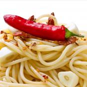 Pasta aglio olio e peperoncino