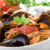 Pasta con le cozze