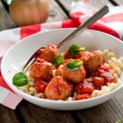 Pasta con le polpette
