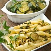 Pasta con le zucchine