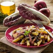 Pasta con radicchio