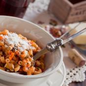 Pasta lenticchie e carote