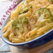 Penne al forno con broccoli