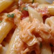 Pennette al salmone