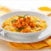 Riso con la zucca