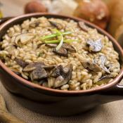 Risotto ai funghi secchi