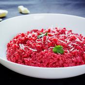 Risotto alla barbabietola