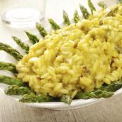 Risotto asparagi e zafferano