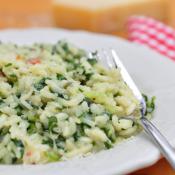 Risotto con broccoli