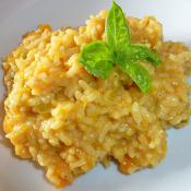 Risotto con la zucca