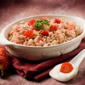 Risotto con le fragole
