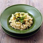 Risotto con zucchine