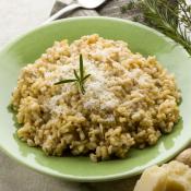 Risotto integrale al rosmarino
