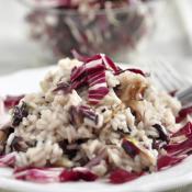 Risotto radicchio e scamorza