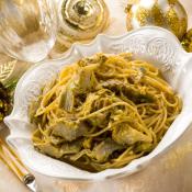 Spaghetti con carciofi