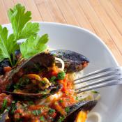 Spaghetti con le cozze