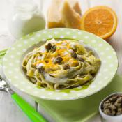 Tagliatelle all'arancia