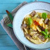 Tortelli di zucca al tartufo
