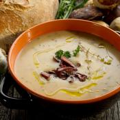 Zuppa di funghi porcini