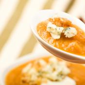 Zuppa di zucca e gorgonzola