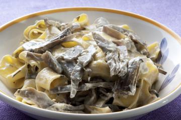 Tagliatelle ai carciofi
